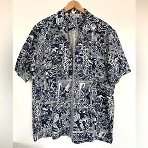 Pacific Legends Apparel Vintage Men’s Hawaiian Shirt